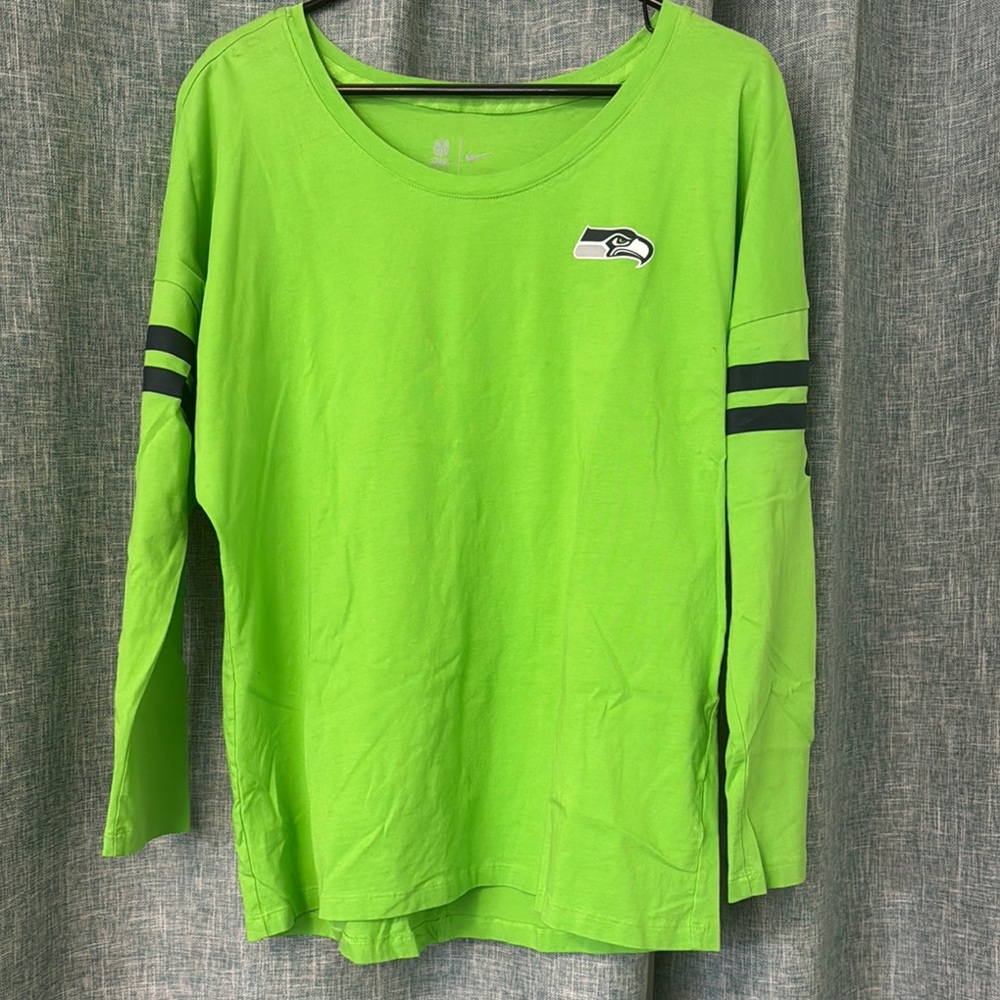 Nike Green Long Sleeve Tee